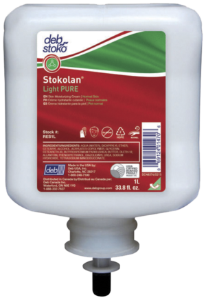 Deb handkräm Stokolan Light Pure, 6 Ã 1 l
